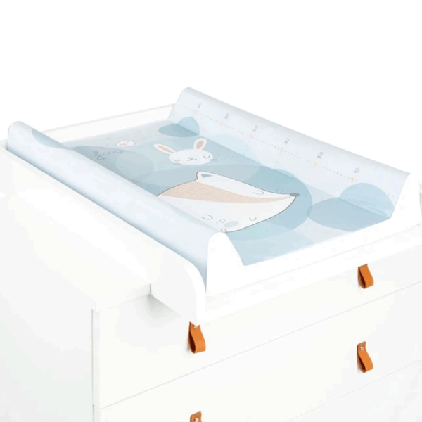 Saltea de înfăşat Kikka Boo Little Fox  Unisex / / Blue photo 2