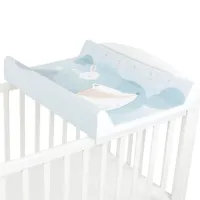 Saltea de înfășat Kikka Boo Little Fox Unisex / / Blue photo 4
