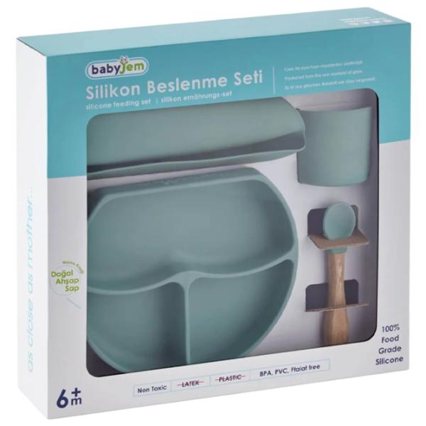 Set BabyJem 728 Unisex / 4+ luni / Mint photo 3 Set BabyJem 728 Unisex / 4+ luni / Mint photo 3
