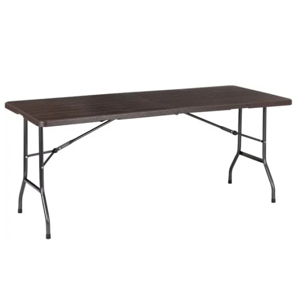 Masă de grădină Modern Home SZK-180B  Dreptunghiular / Black Brown photo 1
