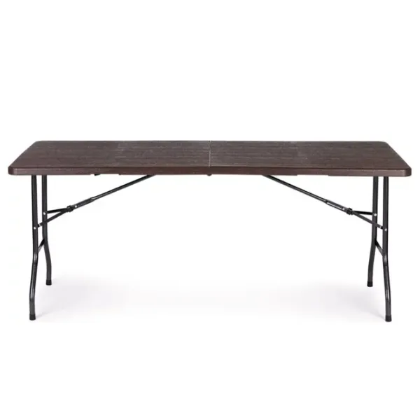 Masă de grădină Modern Home SZK-180B  Dreptunghiular / Black Brown photo 2