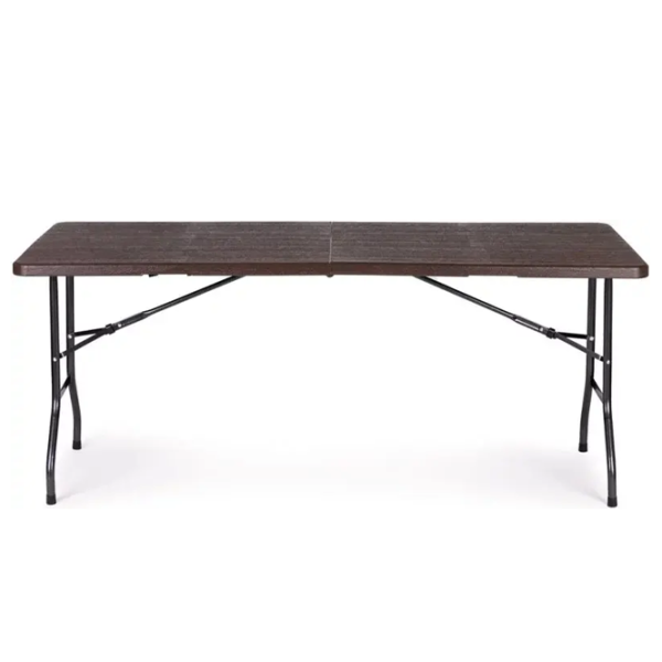 Masă de grădină Modern Home SZK-180B  Dreptunghiular / Black Brown photo 2
