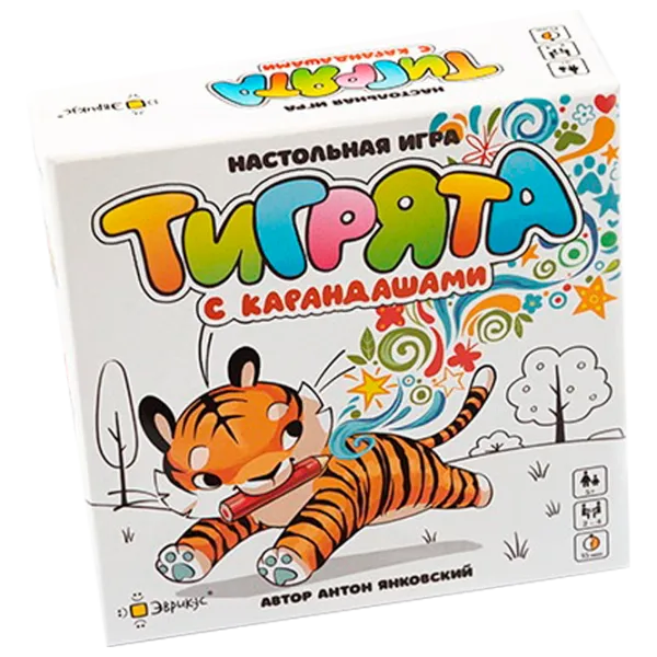 Настольная игра Эврикус Тигрята с карандашами 5+/ Развитие photo 1