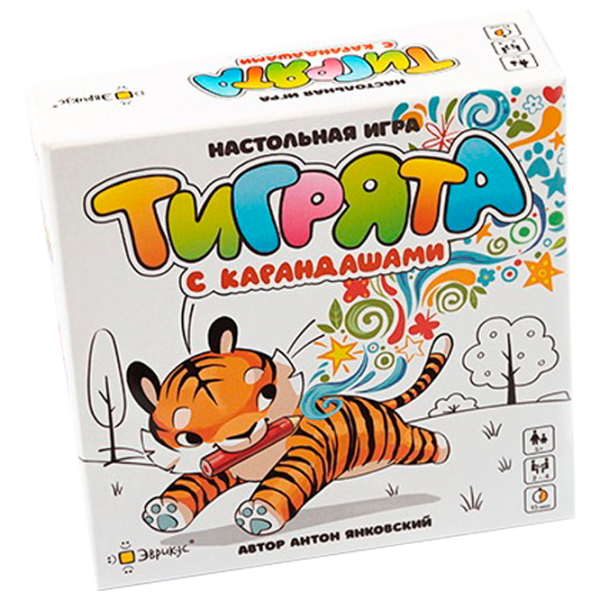 Настольная игра Эврикус Тигрята с карандашами 5+/ Развитие photo 1
