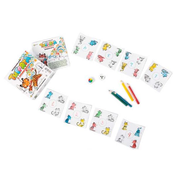 Настольная игра Эврикус Тигрята с карандашами 5+/ Развитие photo 3