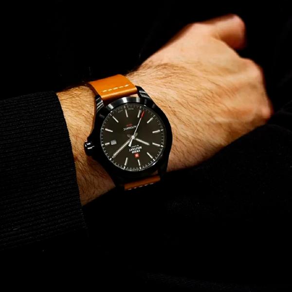 Ceas de mână pentru bărbați Swiss Military SMA34077.11 Mecanic / 42 mm photo 3 Ceas de mână pentru bărbați Swiss Military SMA34077.11 Mecanic / 42 mm photo 3