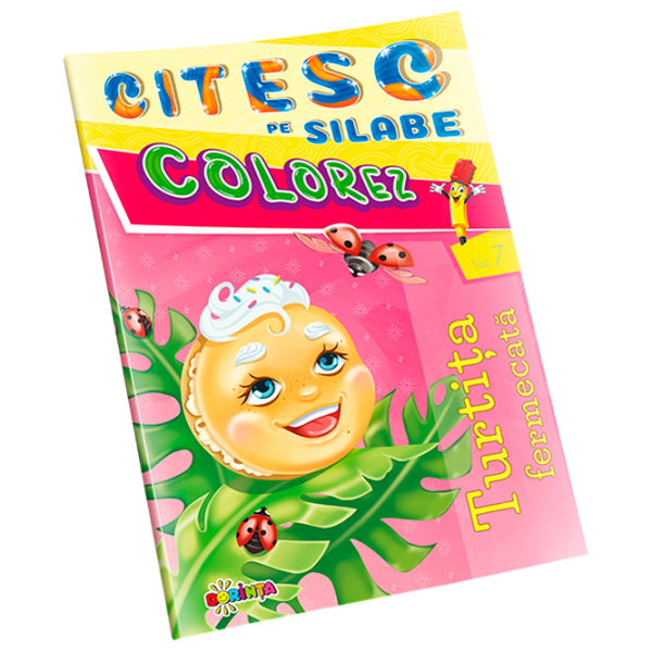 Set de creație Dorința Citesc pe silabe & Colorez Turtița fermecată 9789975156424 4+ / Multicolor photo 1 Set de creație Dorința Citesc pe silabe & Colorez Turtița fermecată 9789975156424 4+ / Multicolor photo 1