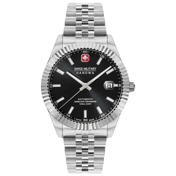 Ceas de mână pentru bărbați Swiss Military Hanowa SMWGL0002101 Mecanic / 41 mm photo 1 Ceas de mână pentru bărbați Swiss Military Hanowa SMWGL0002101 Mecanic / 41 mm photo 1