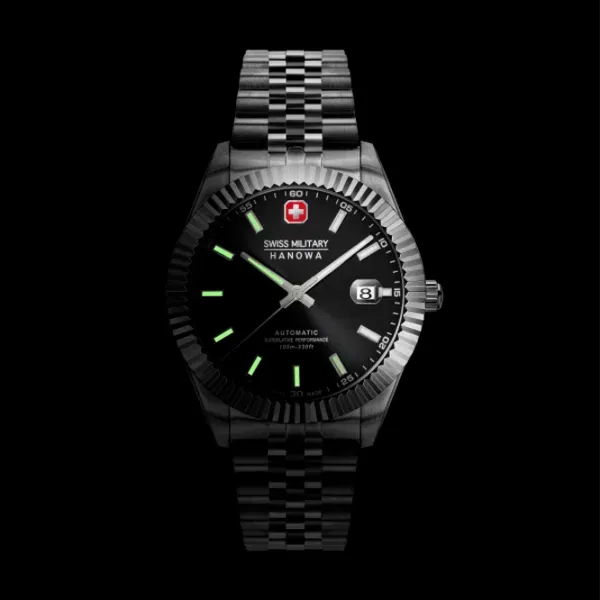 Ceas de mână pentru bărbați Swiss Military Hanowa SMWGL0002101 Mecanic / 41 mm photo 3 Ceas de mână pentru bărbați Swiss Military Hanowa SMWGL0002101 Mecanic / 41 mm photo 3