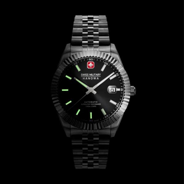 Ceas de mână pentru bărbați Swiss Military Hanowa SMWGL0002101 Mecanic / 41 mm photo 3 Ceas de mână pentru bărbați Swiss Military Hanowa SMWGL0002101 Mecanic / 41 mm photo 3