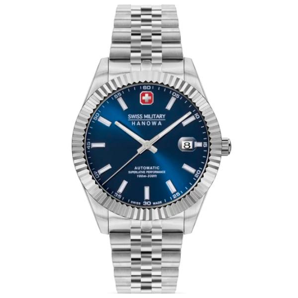 Ceas de mână pentru bărbați Swiss Military Hanowa SMWGL0002102 Mecanic / 41 mm photo 1 Ceas de mână pentru bărbați Swiss Military Hanowa SMWGL0002102 Mecanic / 41 mm photo 1