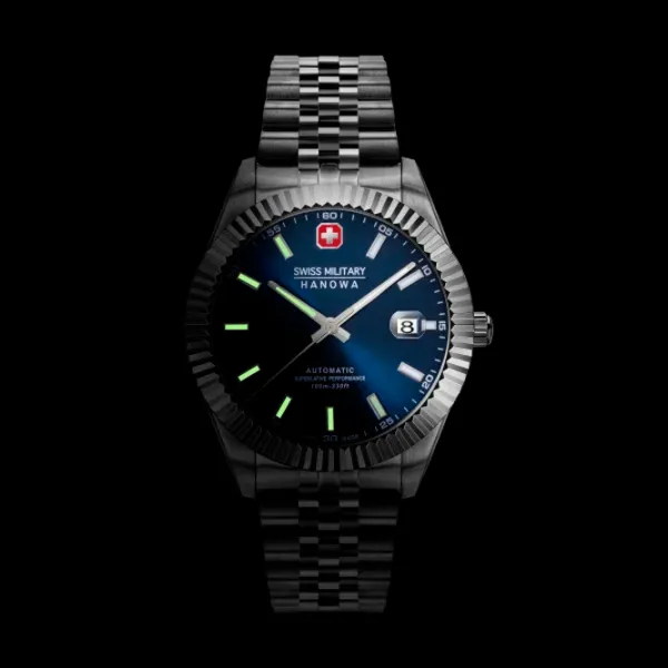 Ceas de mână pentru bărbați Swiss Military Hanowa SMWGL0002102 Mecanic / 41 mm photo 3 Ceas de mână pentru bărbați Swiss Military Hanowa SMWGL0002102 Mecanic / 41 mm photo 3