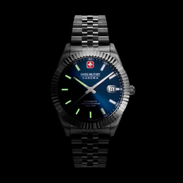 Ceas de mână pentru bărbați Swiss Military Hanowa SMWGL0002102 Mecanic / 41 mm photo 3 Ceas de mână pentru bărbați Swiss Military Hanowa SMWGL0002102 Mecanic / 41 mm photo 3