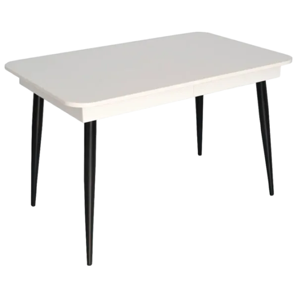 Обеденные стол со стульями Evelin DT 432-1RB+4 (LC-621B-57) Прямоугольная / ДСП / Тёмно-серый photo 3