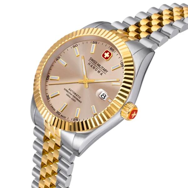 Ceas de mână pentru bărbați Swiss Military Hanowa SMWGL0002160 Mecanic / 41 mm photo 4 Ceas de mână pentru bărbați Swiss Military Hanowa SMWGL0002160 Mecanic / 41 mm photo 4
