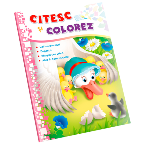 Set de creație Dorința Citesc pe silabe & Colorez Rățușca cea urâtă 9785362400071 4+ / Multicolor photo 1 Set de creație Dorința Citesc pe silabe & Colorez Rățușca cea urâtă 9785362400071 4+ / Multicolor photo 1