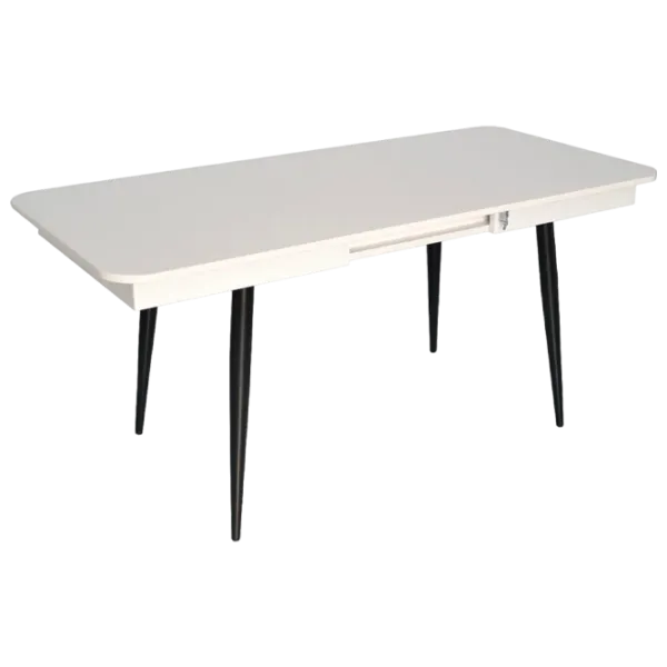 Обеденные стол со стульями Evelin DT 432-1RB+6 (LC-621B-57) Прямоугольная / ДСП / Тёмно-серый photo 2