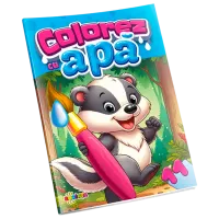 Set de creație Dorința Colorez cu apă Bursuc 9785362401306 4+ / Multicolor