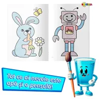 Set de creație Dorința Colorez cu apă Bursuc 9785362401306 4+ / Multicolor photo 2