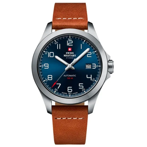 Ceas de mână pentru bărbați Swiss Military SMA34077.01 Mecanic / 42 mm photo 1 Ceas de mână pentru bărbați Swiss Military SMA34077.01 Mecanic / 42 mm photo 1