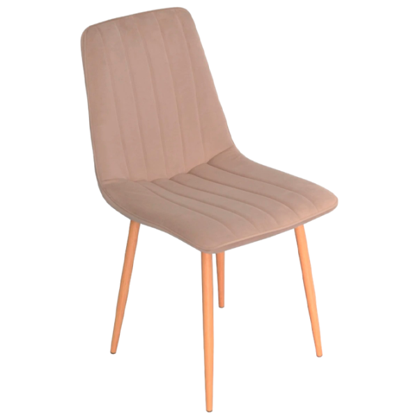 Обеденные стол со стульями Evelin DT 405-1+4 (XR-154WO) Прямоугольная / ДСП / Light Beige photo 2