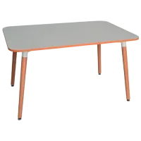 Set masă și scaune Evelin DT 405-1+4 (XR-154WO) Dreptunghiulară / PAL / Light Beige photo 4