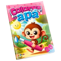 Set de creație Dorința Colorez cu apă Maimuțică 9785362401399 4+ / Multicolor