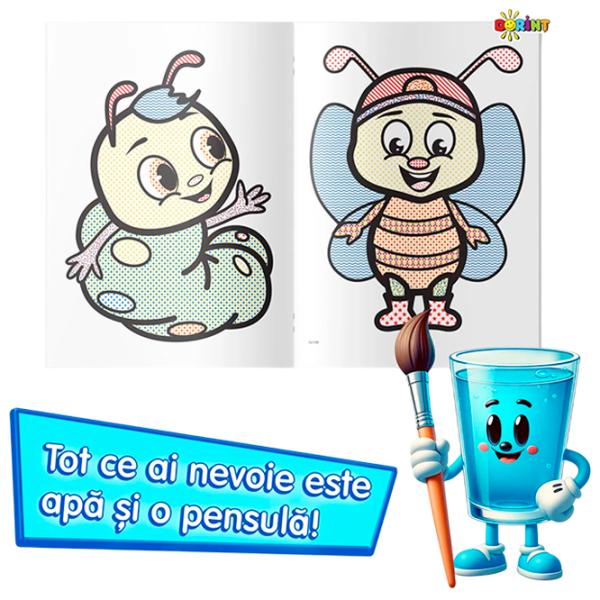 Set de creație Dorința Colorez cu apă Maimuțică 9785362401399 4+ / Multicolor photo 2
