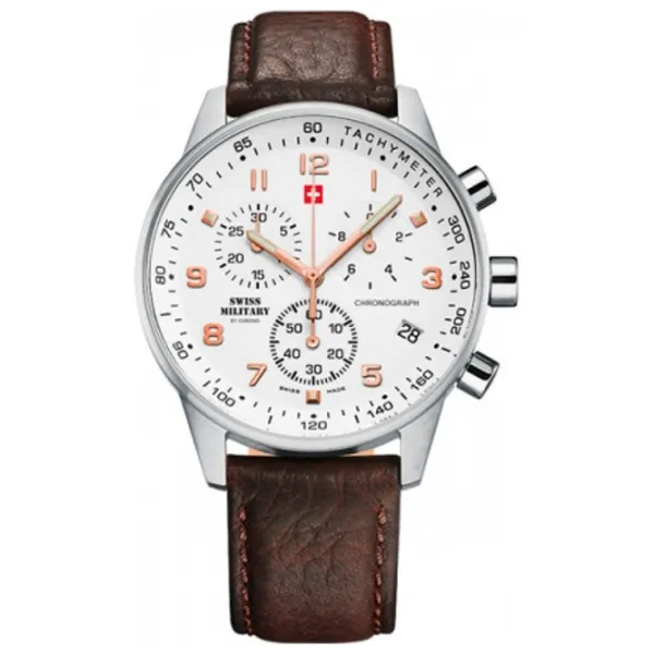 Ceas de mână pentru bărbați Swiss Military SM34012.11 Cuarț / 41 mm photo 1 Ceas de mână pentru bărbați Swiss Military SM34012.11 Cuarț / 41 mm photo 1