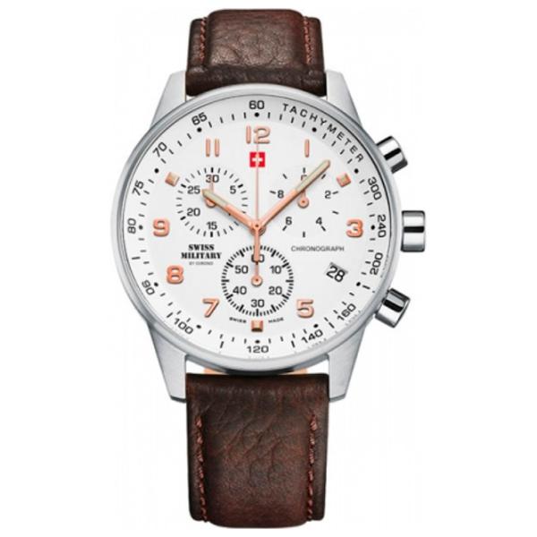 Ceas de mână pentru bărbați Swiss Military SM34012.11 Cuarț / 41 mm photo 1 Ceas de mână pentru bărbați Swiss Military SM34012.11 Cuarț / 41 mm photo 1