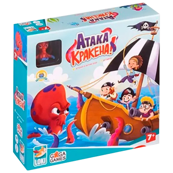 Joc de masă GaGa Games Kraken Attack 7+/ Dezvoltare photo 1