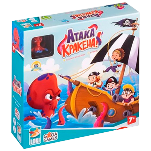 Joc de masă GaGa Games Kraken Attack 7+/ Dezvoltare photo 1