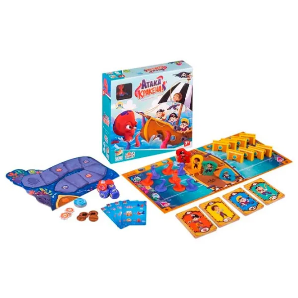 Joc de masă GaGa Games Kraken Attack 7+/ Dezvoltare photo 3