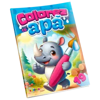 Set de creație Dorința Colorez cu apă Rinocer 9785362401382 4+ / Multicolor