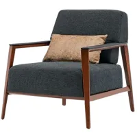 Fotoliu Dogtas Logan Brown Gray