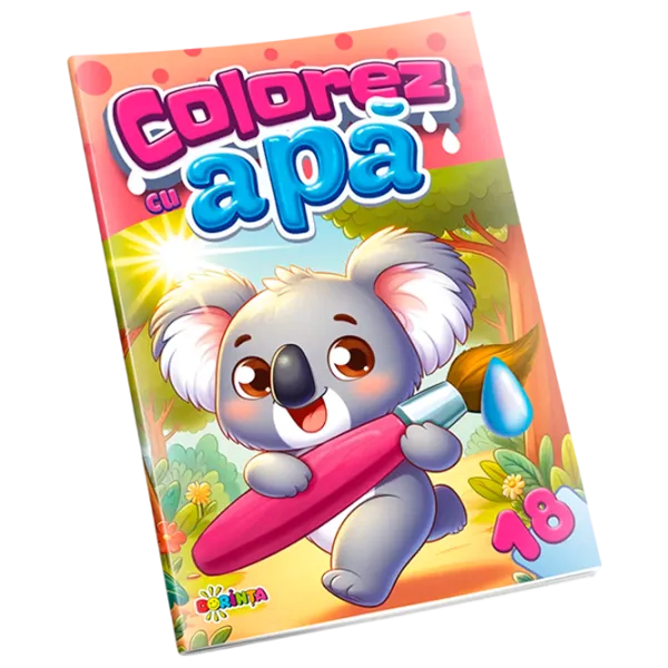 Set de creație Dorința Colorez cu apă Koala 9785362401375 4+ / Multicolor photo 1