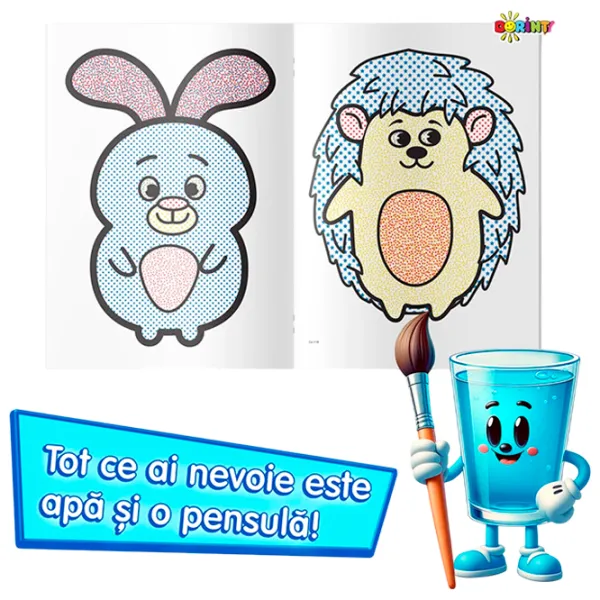 Set de creație Dorința Colorez cu apă Koala 9785362401375 4+ / Multicolor photo 2