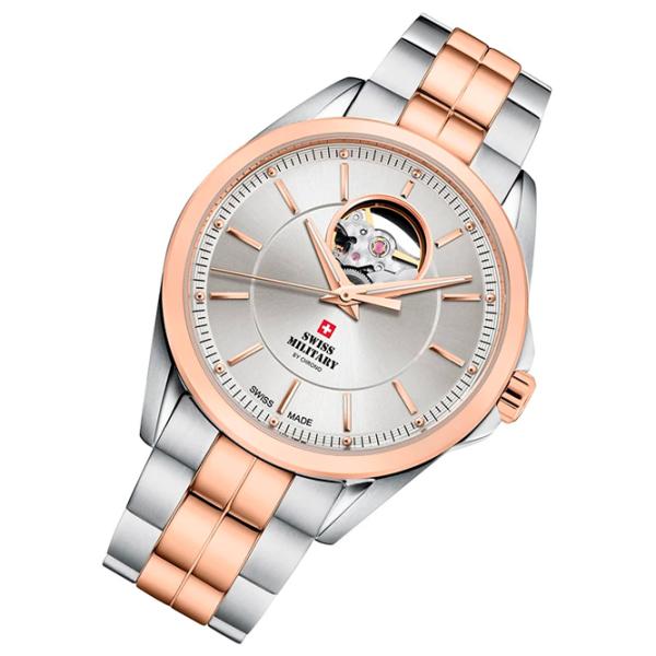 Ceas de mână pentru bărbați Swiss Military SMA34085.29 Mecanic / 40 mm photo 2 Ceas de mână pentru bărbați Swiss Military SMA34085.29 Mecanic / 40 mm photo 2
