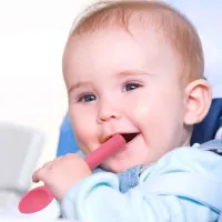 Ложка BabyJem 759 Унисекс / 6+ месяцев / Розовый photo 2