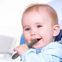 Ложка BabyJem 759 Унисекс / 6+ месяцев / Серый photo 3