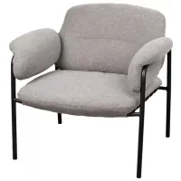 Кресло DecoPrim XS-039S Черный Серый