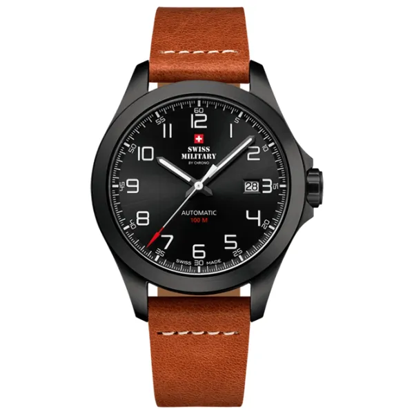 Ceas de mână pentru bărbați Swiss Military SMA34077.05 Mecanic / 42 mm photo 1 Ceas de mână pentru bărbați Swiss Military SMA34077.05 Mecanic / 42 mm photo 1