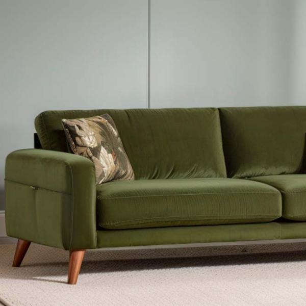 Canapea Dogtas Hilda (3120015781) Velvet / Green photo 5 Canapea Dogtas Hilda (3120015781) Velvet / Green photo 5