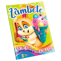 Set de creație Dorința Colorez și mă distrez Zâmbete 9785362400200 4+ / Multicolor