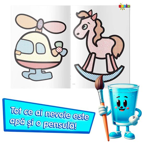 Set de creație Dorința Colorez cu apă Cățeluș 9785362401429 4+ / Multicolor photo 2 Set de creație Dorința Colorez cu apă Cățeluș 9785362401429 4+ / Multicolor photo 2