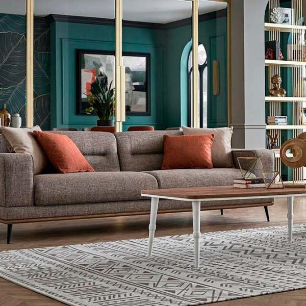 Диван Dogtas Larina (3120017765) Ткань / Светло-коричневый photo 5 Диван Dogtas Larina (3120017765) Ткань / Светло-коричневый photo 5