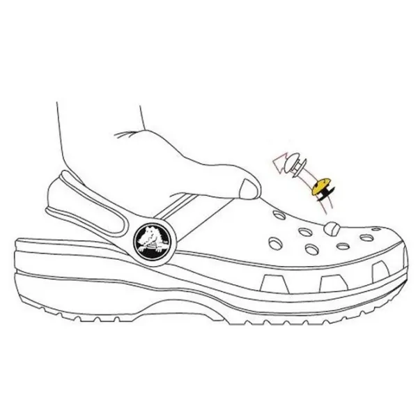 Jibbitz Crocs CR10008182  Red / 1 photo 4 Jibbitz Crocs CR10008182  Red / 1 photo 4