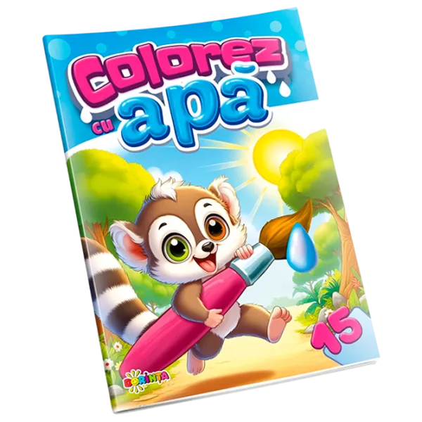 Set de creație Dorința Colorez cu apă Lemur 9785362401344 4+ / Multicolor photo 1