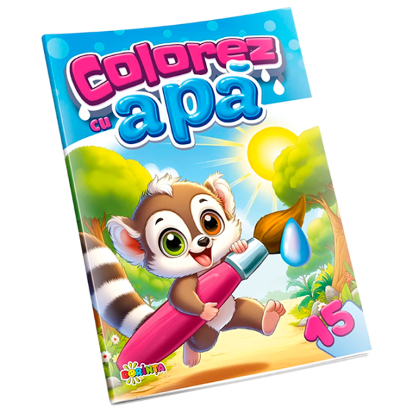 Set de creație Dorința Colorez cu apă Lemur 9785362401344 4+ / Multicolor photo 1