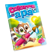 Set de creație Dorința Colorez cu apă Lemur 9785362401344 4+ / Multicolor